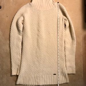 Barbour cable turtleneck sweater